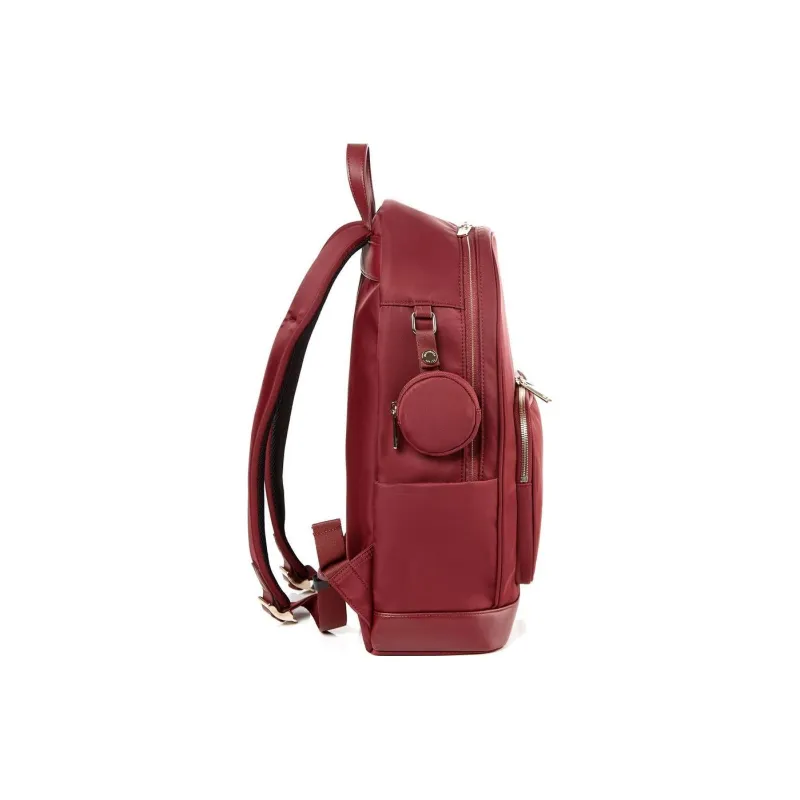 SAMSONITE Fabric Laptop Backpack Medium Size Women's Red-3