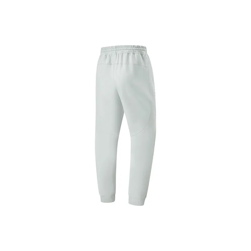 LiNing Professional Basketball Series Knitted Sports Pants Men's Street Gray-1