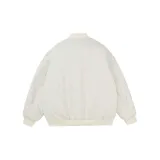 FPA AW23 Fall/Winter Collection Puffer Jacket Unisex Gray Pink