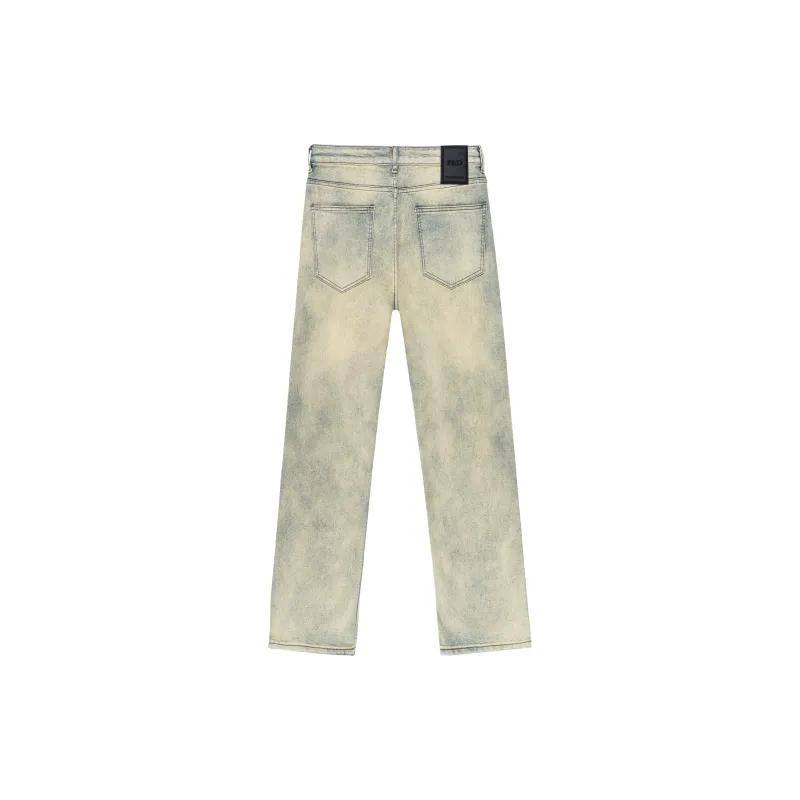 PILOTDRAGON Jeans Unisex Yellow Mud-1