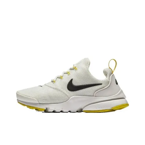 Nike Air Presto Casual Shoes Unisex Low-Top White Gold