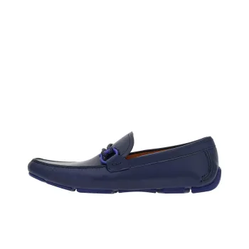 FERRAGAMO Driver Gancini-plaque Loafers
