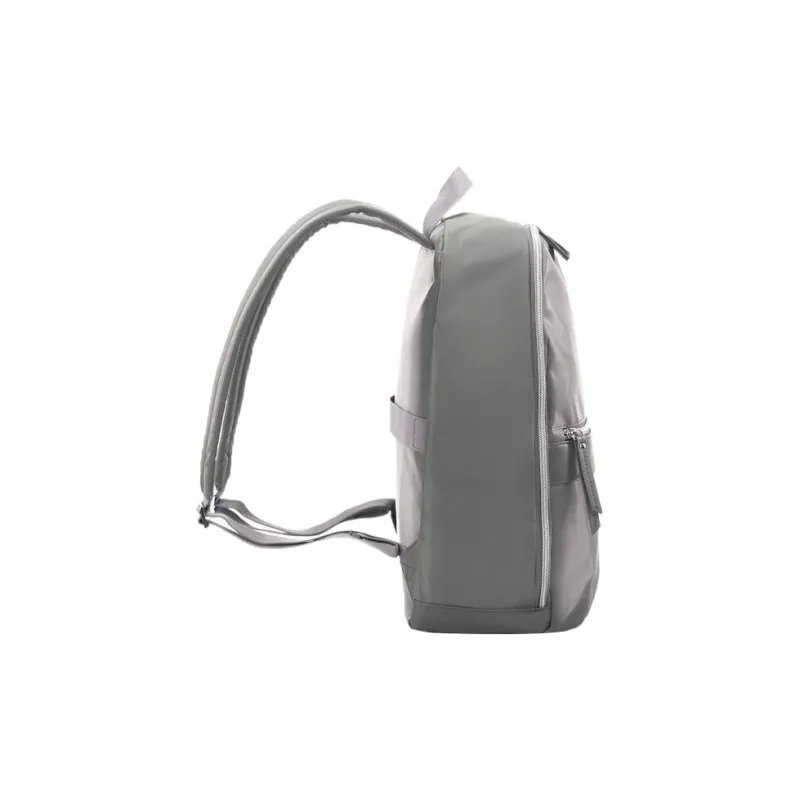 SAMSONITE Nylon Backpack Unisex Silver-3