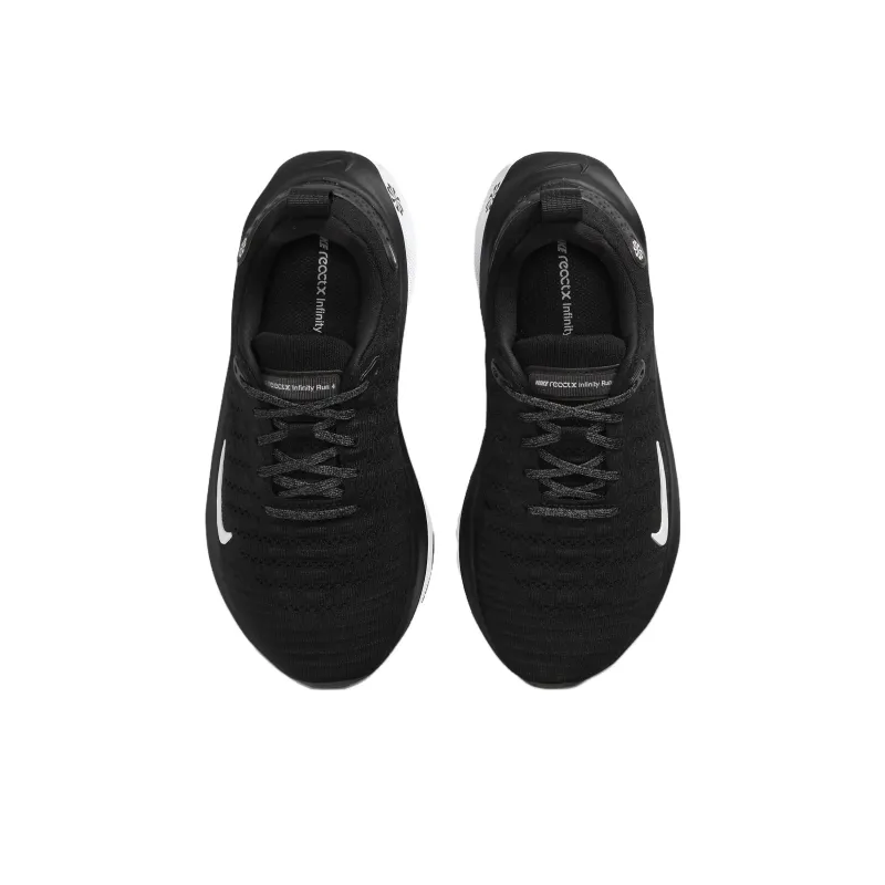 Nike INFINITY RUN 4 Anti Slip Wear Resistant Low Top Training Running Shoes Women's Black White-3