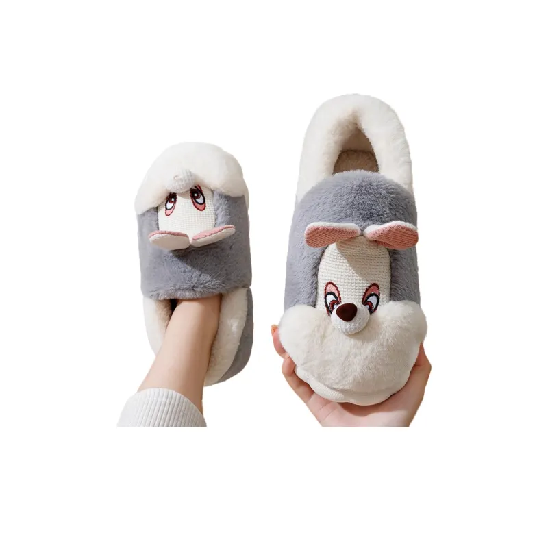 YUSHIPOLUO Wrap toe Slippers Unisex-4