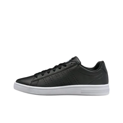 KSWISS Court Casper Cushioning Lightweight Low-Top Skateboard Shoes Men's Black
