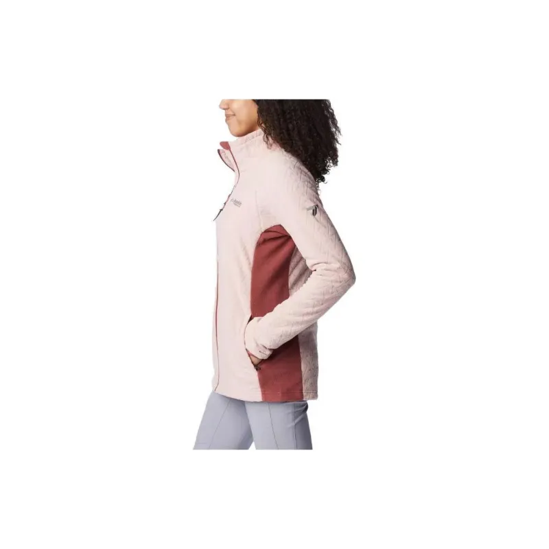 Columbia Titan Pass Jackets Women's Gray Pink-2