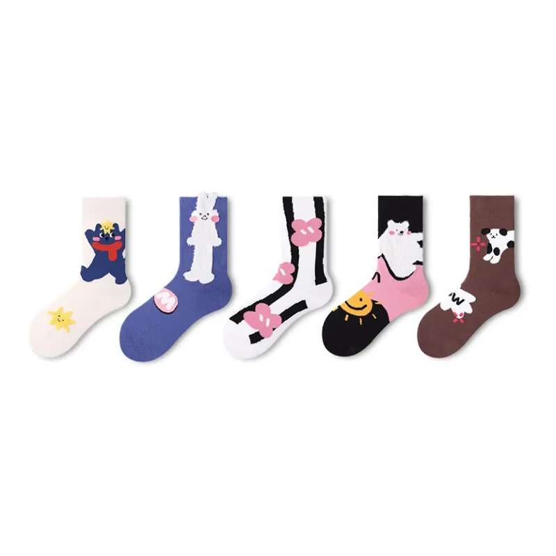 Primeet Women's Mid Calf Socks-6