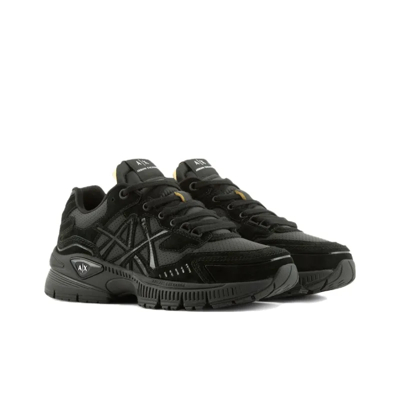 ARMANI EXCHANGE Low Top Casual Shoes Men's Black-2