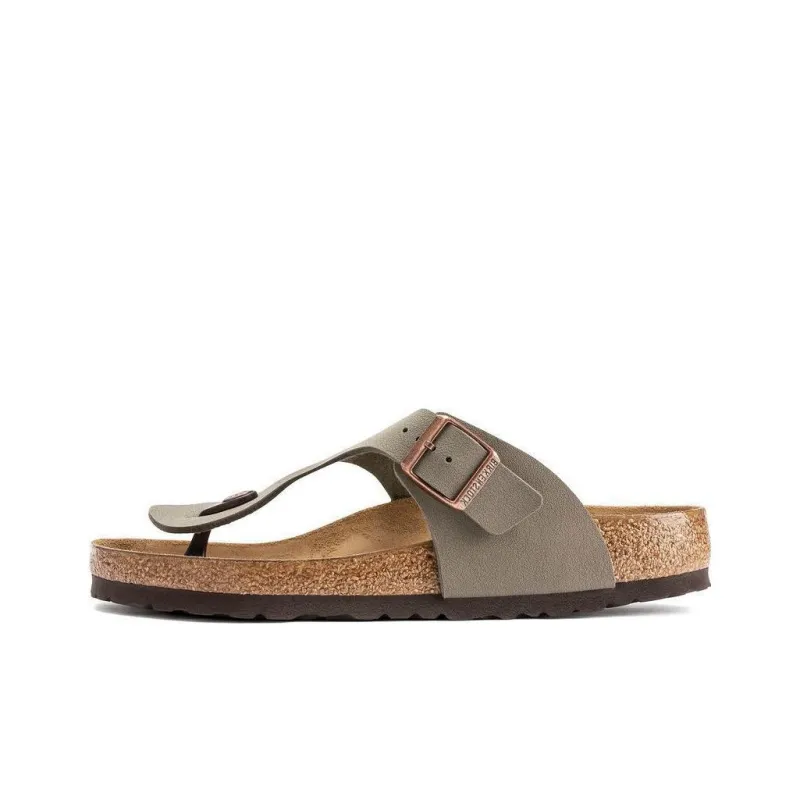 Birkenstock Flip Flops Men's Light Gray Regular-0