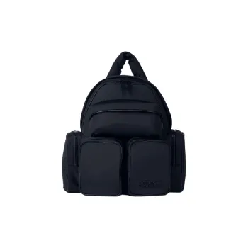 Adidas Originals Eco Friendly Nylon Plain Weave Fabric Backpack Unisex Black