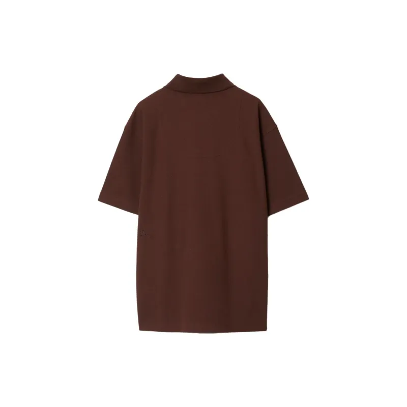 Burberry Piqué weave Cotton Polo Shirt-12