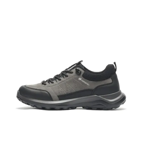 HANG TEN Hiking / Trekking Shoes Men Low-Top Black Gray