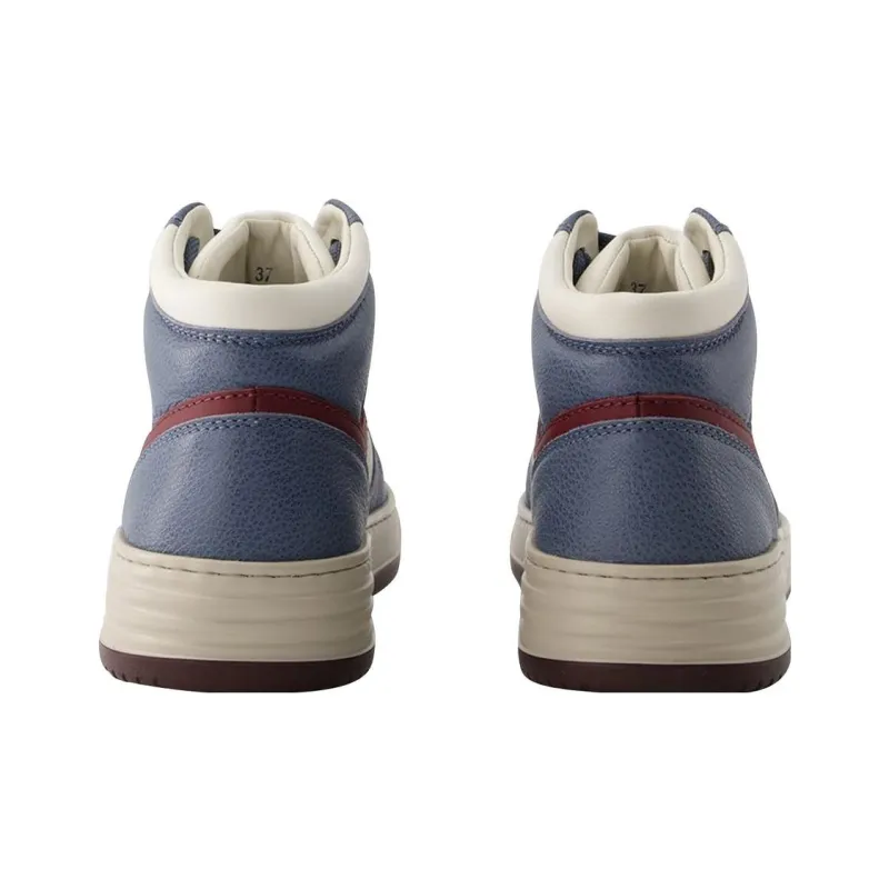 HOGAN H630 Panelled High-top Sneakers-4