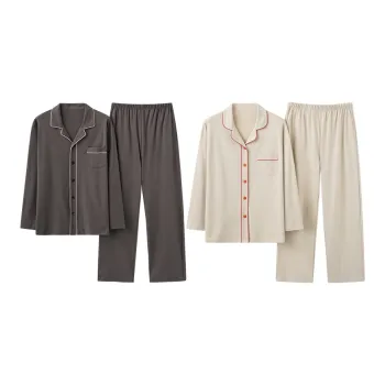 Lanza Home Suit Couple's Beige Apricot Gray/Rock Gray