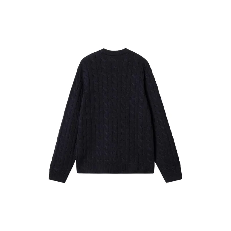 Carhartt WIP Cable Knit Crewneck Jumper-1