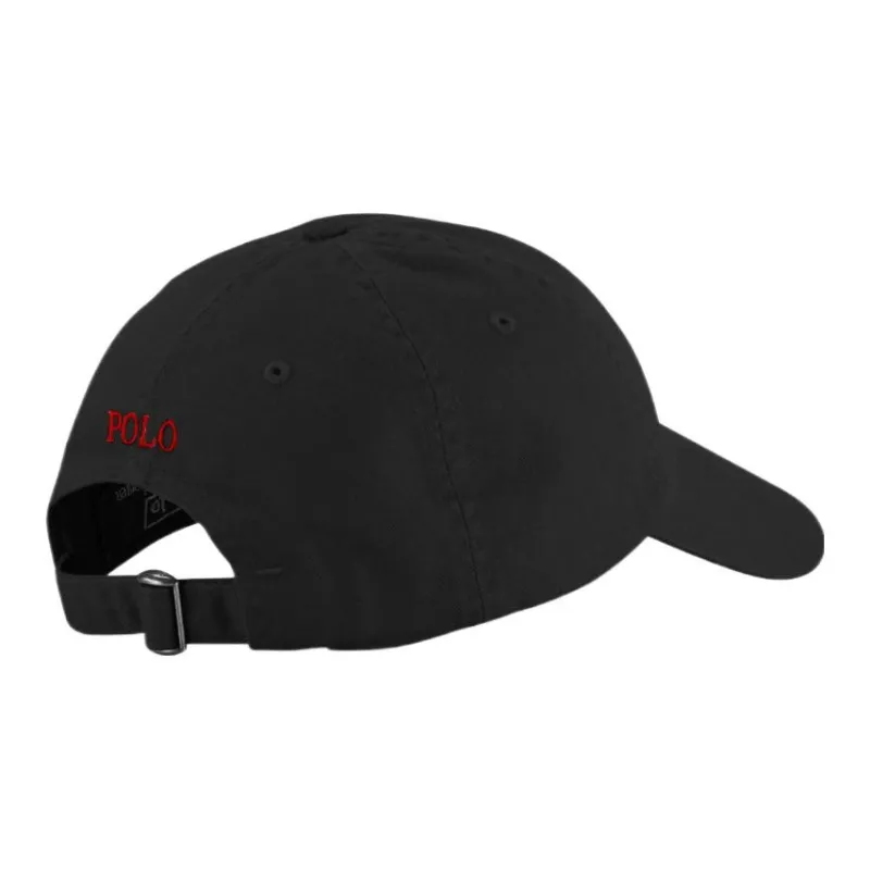 Polo Ralph Lauren Cotton Baseball Caps Unisex Black-1