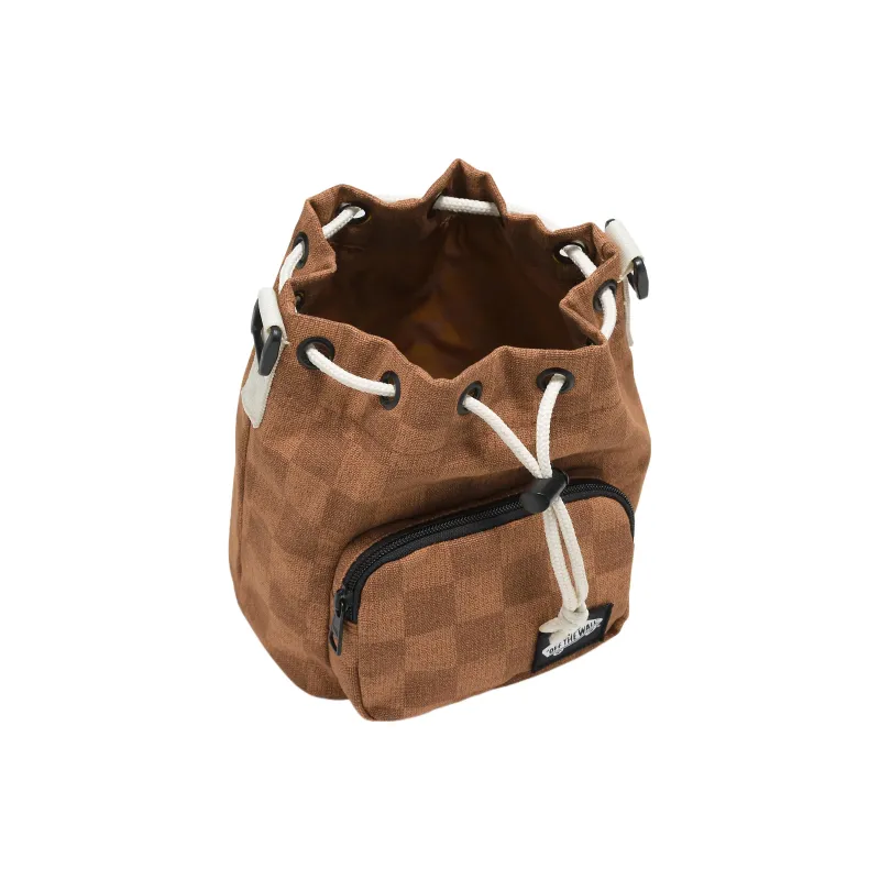 Vans Polyester Bucket Bag, Shoulder Bag, Crossbody Bag Regular Women's Mocha Brown-3