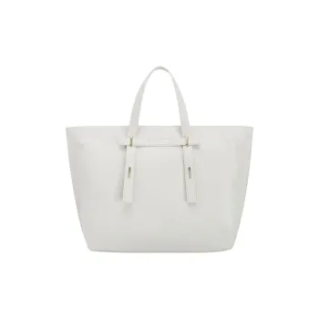 Furla Grain Calfskin Tote Bag, Shopping Bag, Handbag Large Size Women's Cotton Candy