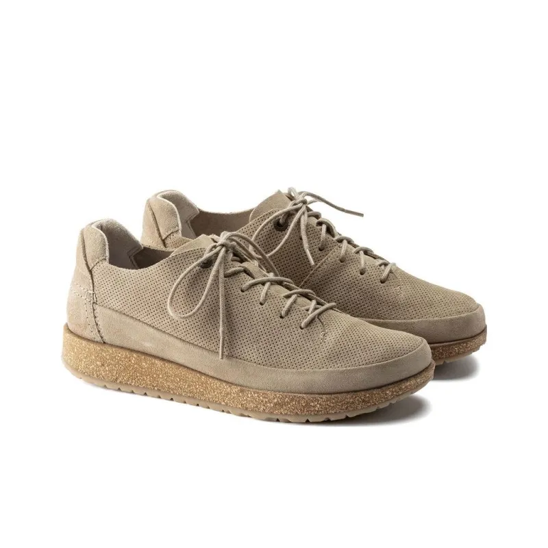 Birkenstock Breathable Low Top Casual Shoes Unisex Sand Narrow Fit-2