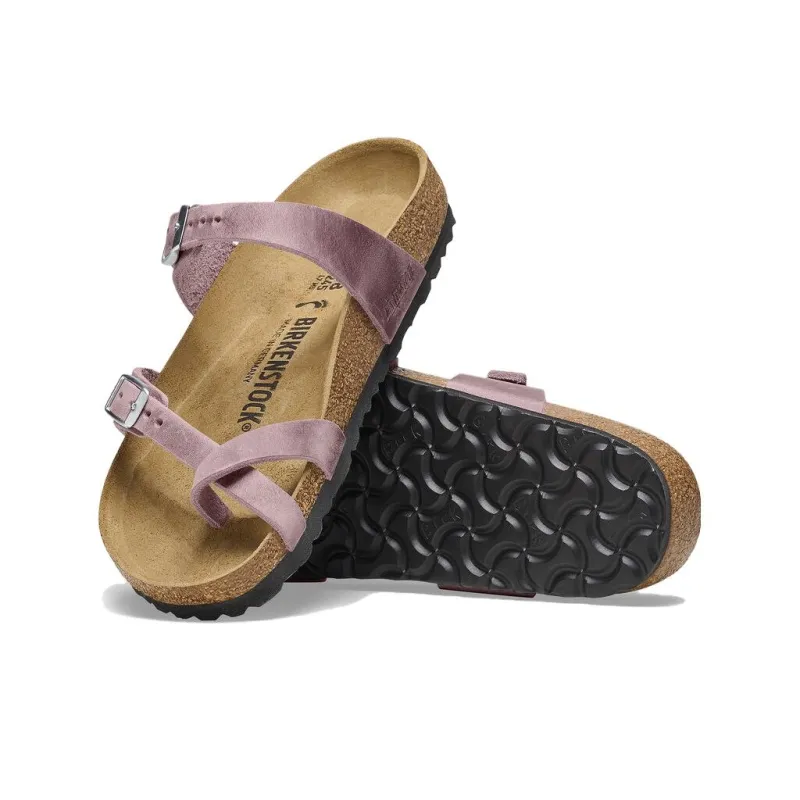 Birkenstock Slide Slippers Women's Lavender Narrow Fit-4