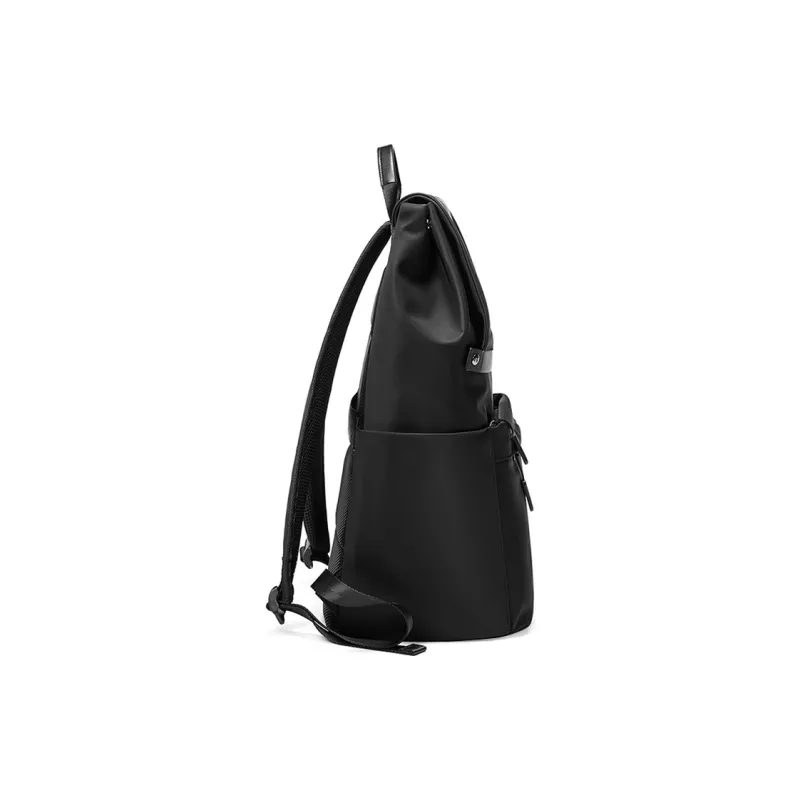 COLINS KEIRS Nylon Fabric Backpack Medium Size Men's Black-3