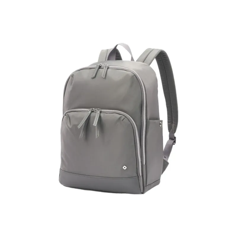 SAMSONITE Nylon Backpack Unisex Silver-1