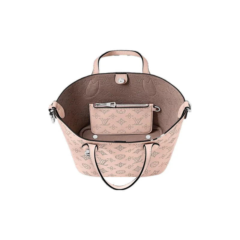 LOUIS VUITTON Blossom Cow Leather Tote Bag Shopping Bag Handbag Small Size Women's Light Pink-3