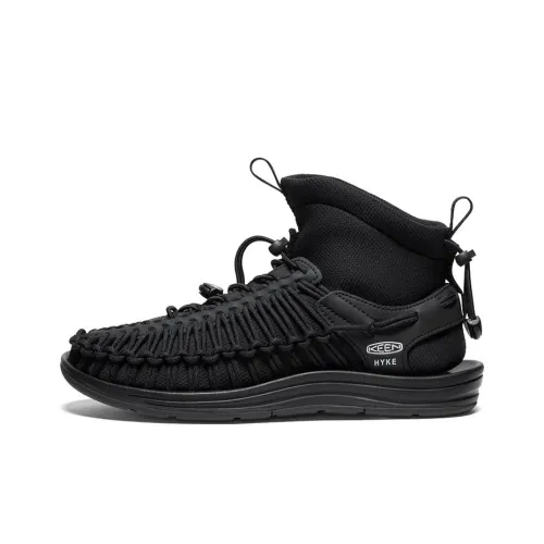 Hyke X Keen Uneek Outdoor Shoes Women's High-Top Black