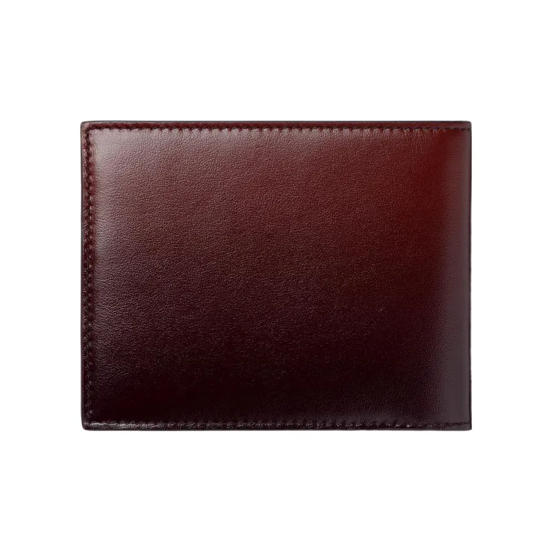 MONTBLANC Meisterstuck Cow Leather Wallet Regular Men's Burgundy-1