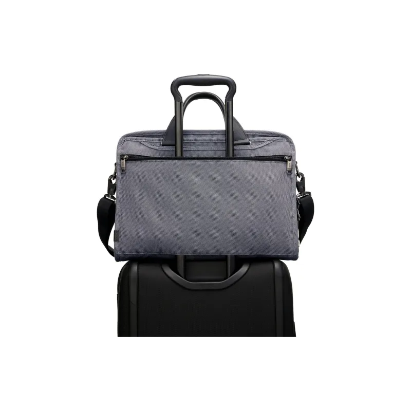 TUMI Fabric Briefcase One Shoulder Handbag Regular Men's Meteor Gray-5