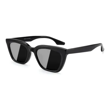 SUYAN Plate Frame Irregular Shape Sunglasses Unisex