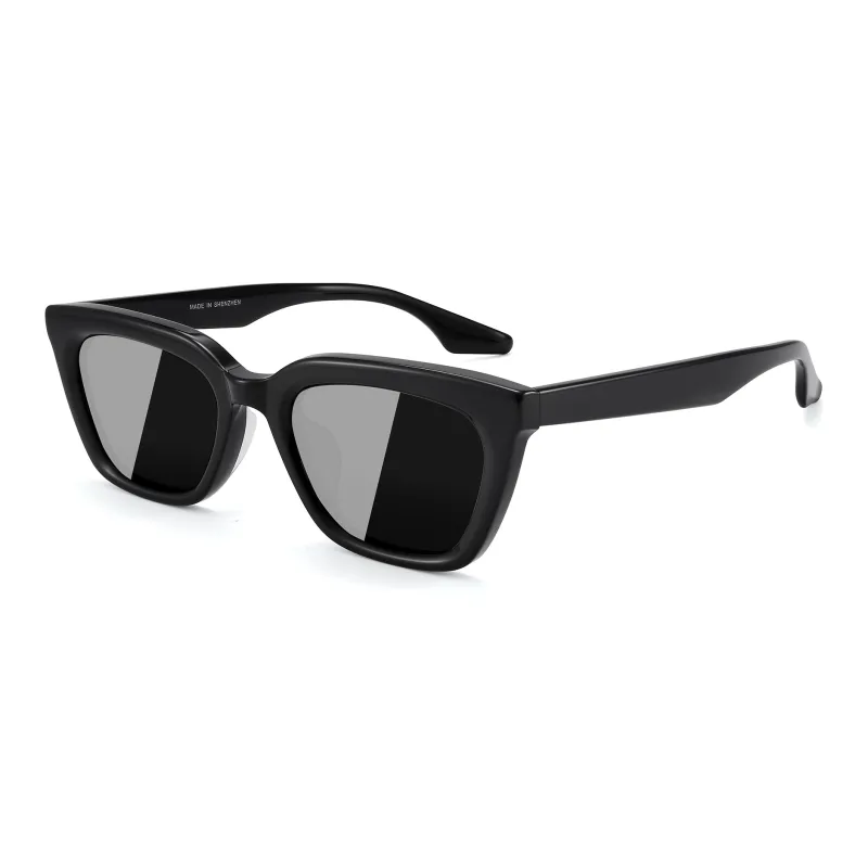 SUYAN Plate Frame Irregular Shape Sunglasses Unisex-0