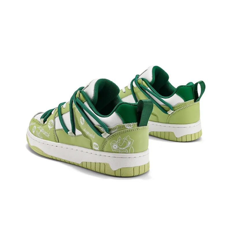 MIIOW Trend Party Series Coverage Anti-Slip And Wear-Resistant Low-Top Skateboard Shoes Unisex-19
