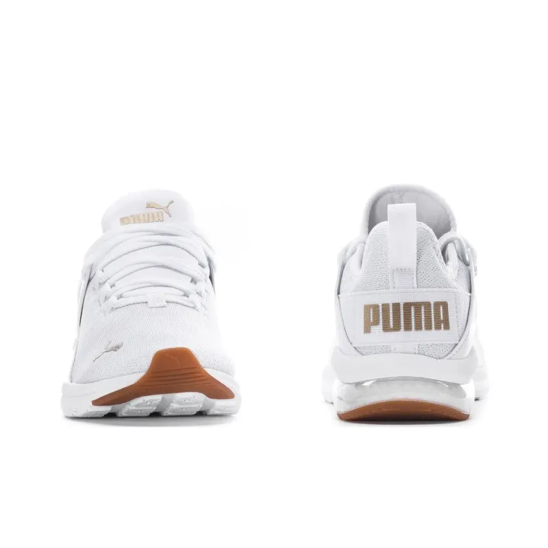 PUMA Electron 2.0 LUSH WIDE Cushioning, Wear Resistant Low Top Running Shoes Women's White-3