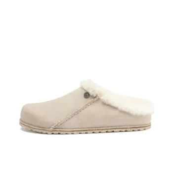 Birkenstock Faux fur Trim Slippers
