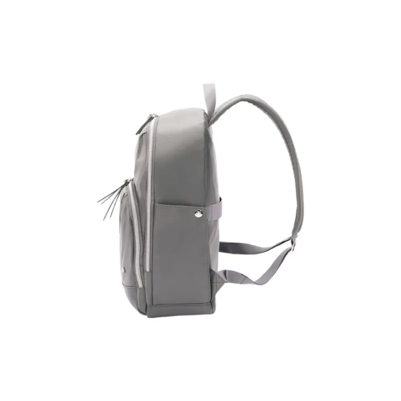 SAMSONITE Nylon Backpack Unisex Silver-2