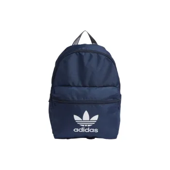 Adidas Originals Recycled Polyester Plain Weave Fabric Backpack Unisex Midnight Indigo