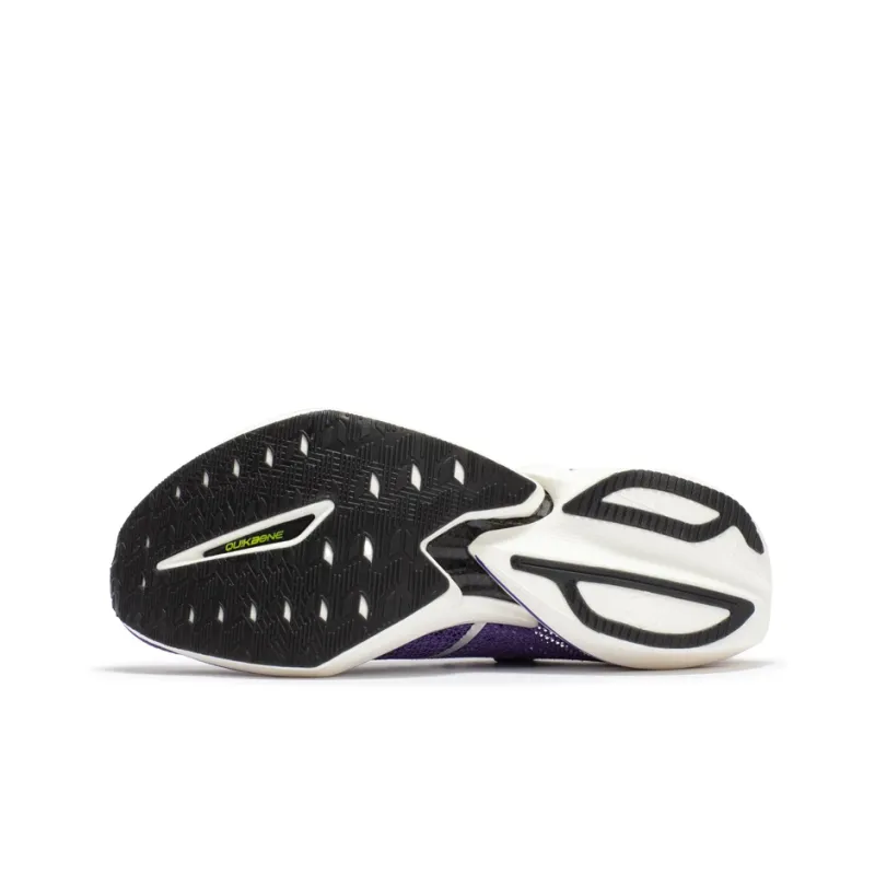 361° Flying Future Cushioning Anti-Slip And Wear-Resistant Lightweight Rebound High-Top Running Shoes Unisex Purple-4