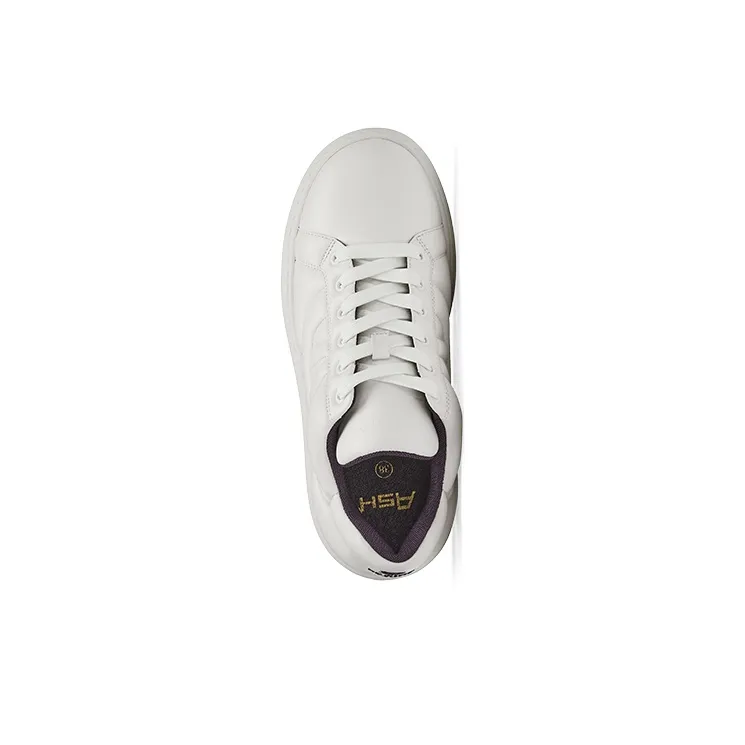 ASH Skateboard Shoes Unisex Low Top White-3