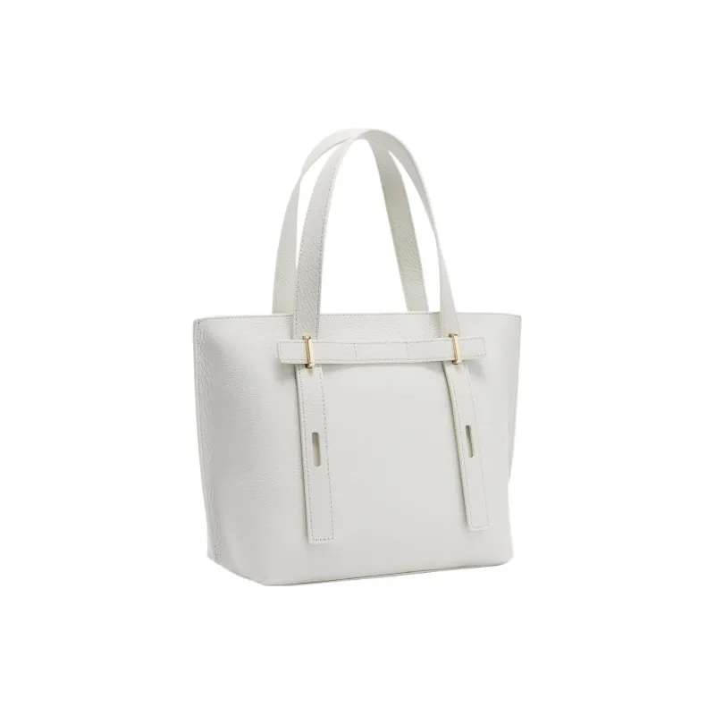 Furla Grained Calfskin Tote Bag Shopping Bag Handbag Small Size Women's Cotton Candy-1