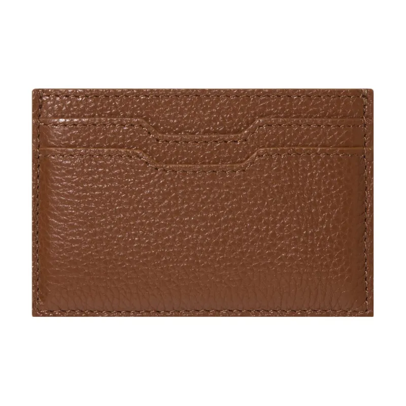 AMIRI Nappa Leather Card Holder Women's Brown-2