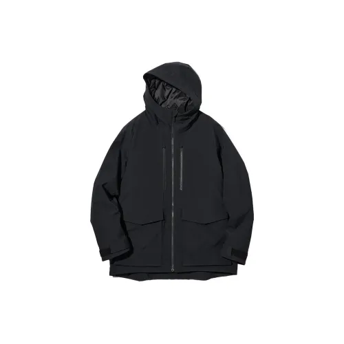 UNIQLO Down Jackets Men Black -09