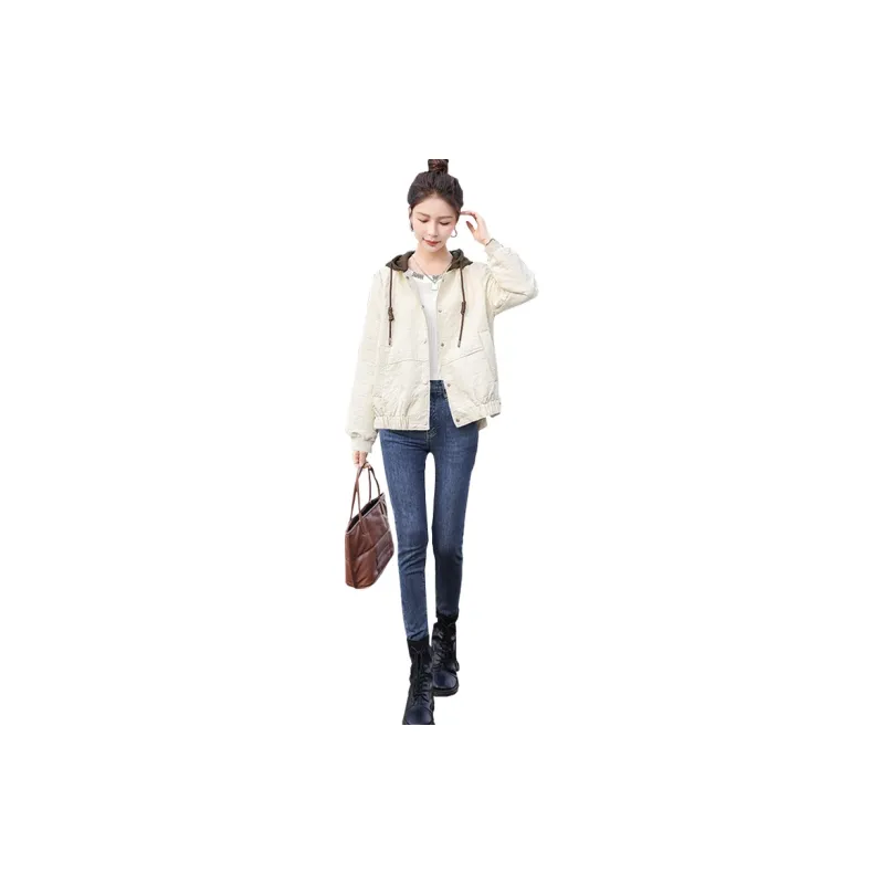 Cypress House Jacket Women's Beige White & Green-1