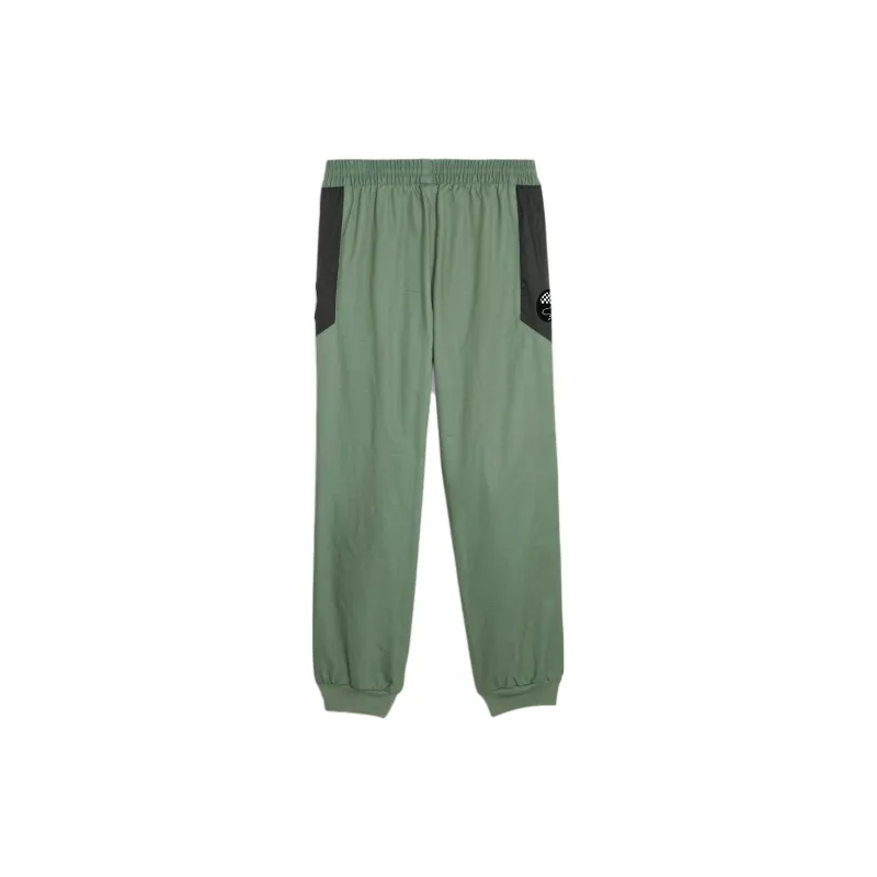 PUMA x Porsche PorscheLegacy Garage Crew Men's Pants Casual Pants Men's Green-1