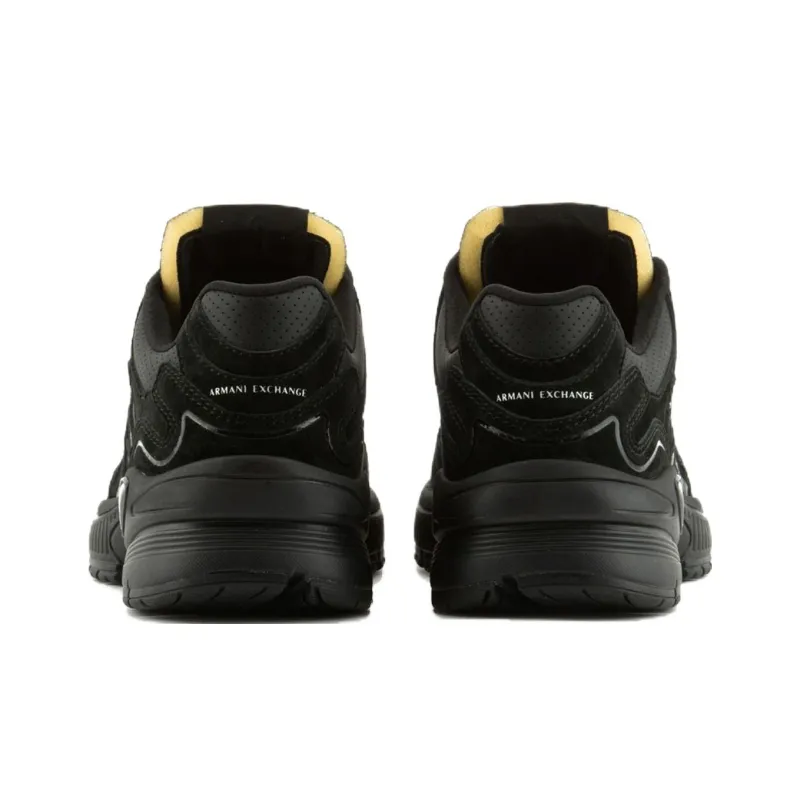 ARMANI EXCHANGE Low Top Casual Shoes Men's Black-4