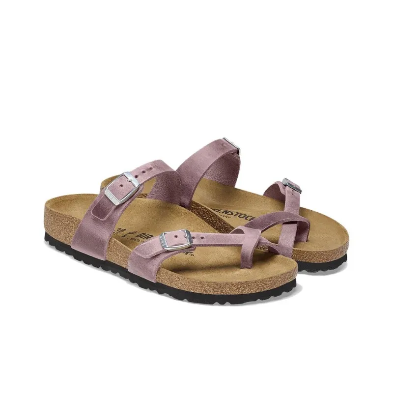 Birkenstock Slide Slippers Women's Lavender Narrow Fit-2