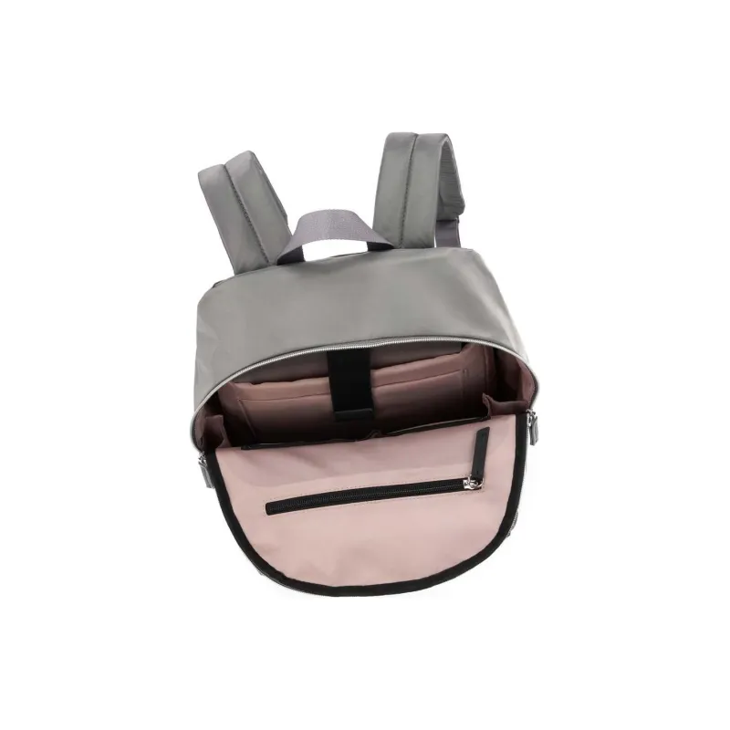 SAMSONITE Nylon Backpack Unisex Silver-5