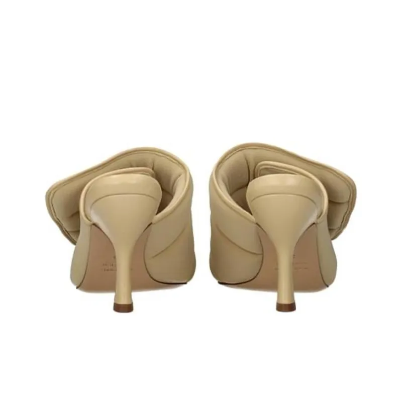 GIABORGHINI Padded Touch-strap High-heel Mules-4
