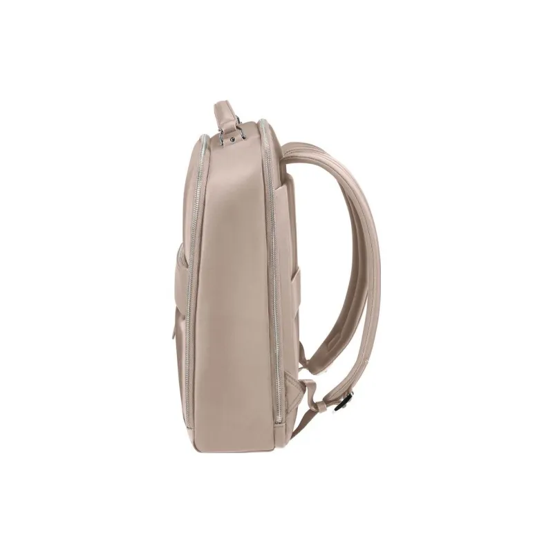 SAMSONITE Recyclable Polyester With Polyurethane Backpack Unisex Dried Rose-3